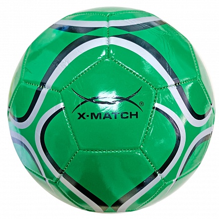 Мяч футбольный X-Match, 1 слой PVC 