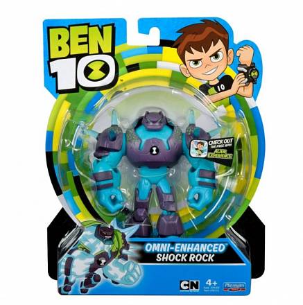 Фигурка из серии Ben 10 – Шок Рок, 12,5 см., омни-усиленный 