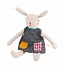 Мягкая игрушка Moulin Roty Кролик, 23 см  - миниатюра №1