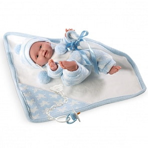 Кукла Селесте с одеялом, 26 см (Llorens Juan, L 26269veg)