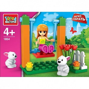 Конструктор Город Мастеров Легко собрать - Качели (Город Мастеров, AA-1854-Rsim)