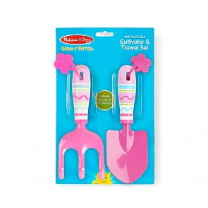 Совочек и грабли металлические Лепестки из серии Sunny Patch (Melissa&Doug, 6282)