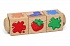 Кубики деревянные на оси - Составляем цвета, 3 кубика  - миниатюра №1