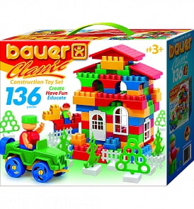 Конструктор Classik, 136 элементов (Кроха, 197b)