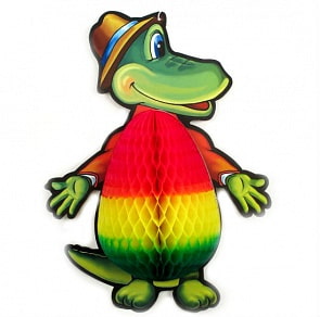 Бумажный фонарик «Крокодил Гена» (Веселый праздник, F-SH-GEN)