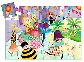 Пазл - Маскарад, 36 деталей (Djeco, 07234k)