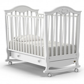 Детская кровать Nuovita Sorriso dondolo, bianco/белый (Nuovita, SORD_043)