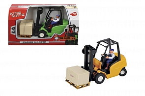 Машинка погрузчик с паллетой 19 см, 2 варианта (Dickie Toys, 3823002) (ассортимент)