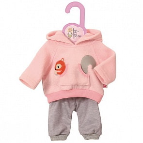 Одежда для куклы Baby born – Тренировочный костюмчик, 30-36 см (Zapf Creation, 870-105)