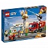 Конструктор Lego City Fire - Пожар в бургер-кафе  - миниатюра №4