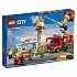 Конструктор Lego City Fire - Пожар в бургер-кафе  - миниатюра №4