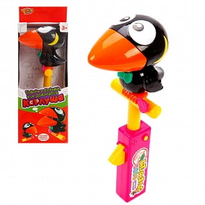 Интерактивная игрушка - Карлуша с функцией записи голоса, клюв и крылья подвижные (Yako toys, M7189) (ассортимент)