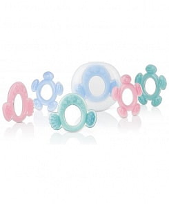 Прорезыватель в контейнере 3+ (Nuby, NT67908)