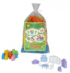 Конструктор – Малютка, 130 элементов (Полесье, 49391)
