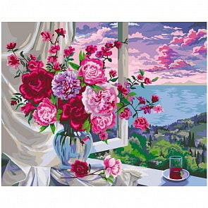 Рисование по номерам на холсте - Свежий аромат, 40 х 50 (Фабрика Творчества, B055)