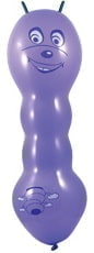 Воздушные шары гусеничка, 10 штук (Geman ballons, 1106-0014)