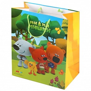 Пакет подарочный - Ми-ми мишки, глянцевый (Играем вместе, CLRBG-MMM-02-1)