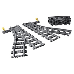 Город - Железнодорожные стрелки (Lego, 60238) - миниатюра