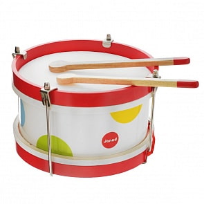 Игрушка музыкальная - Барабан (Janod, bj07608)