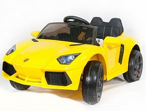 Электромобиль - Lambo BBH1188, желтый, свет и звук (Toyland, BBH 1188_Ж)