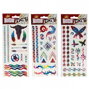 Набор переводных картинок - Тату (Multiart, MTT-TA400sim)