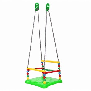 Качели №2 пластиковые зеленые (RT, Т0052_зеленые)