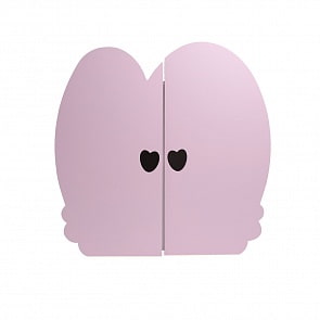 Кукольный шкаф Мини, цвет нежно-розовый (Paremo, PFD120-25M)