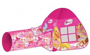 Детская игровая палатка "Winx" с тоннелем, в сумке (Играем вместе, GFA-0672-Rsim)