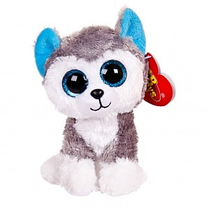 Мягкая игрушка – Собачка хаски, 15 см (ABtoys, M0020)