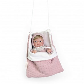 Кукла-пупс Глаша в сумочке-переноске 21 см виниловая (Munecas Antonio Juan ,S.L., 85211)