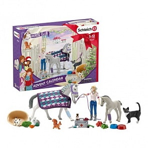 Игровой набор - Рождественский календарь Horse Club 2020 (Schleich, 98269)