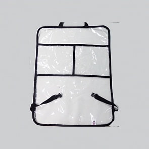 Защитная накидка на спинку переднего сиденья автомобиля -Карманы (ProtectionBaby, PB-009)