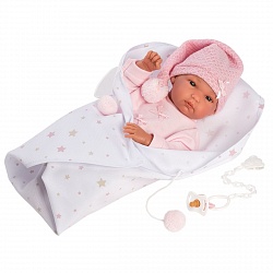 Кукла Бимба с одеялом, 35 см (Llorens Juan, L 63560) - миниатюра