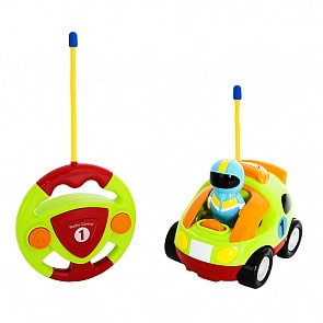 Радиоуправляемая игрушка - Гонщик, 2 канала, свет, музыка (Жирафики, 939503)