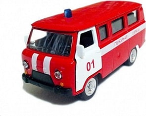 Инерционная металлическая модель - Пожарная охрана (Play Smart, Р41131)