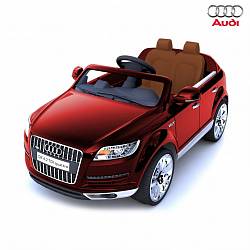 Электромобиль Audi Q7 HLQ7 12V, красный (RT, 5455RT) - миниатюра