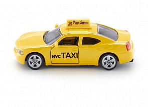 Масштабная металлическая модель Dodge Charger - Такси США, 1/55 (Siku, 1490)