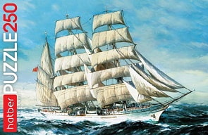 Пазлы 250 элементов – Парусник (Hatber, 250ПЗ3-11483)