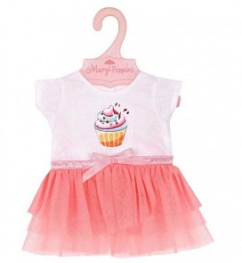 Одежда для кукол 38-43 см - Футболка и юбочка Пирожное (Mary Poppins, 452153)