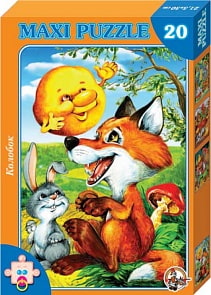 Макси-Пазл «Колобок» (Десятое Королевство, 00189ДК)