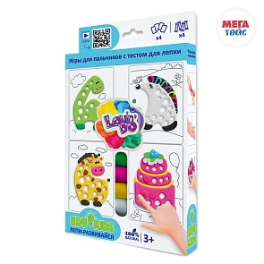 Набор теста для лепки - Мозаика из теста 4 (Фабрика первых фантазий, ФФ41045)