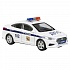 Инерционная металлическая модель - Hyundai Solaris – Полиция, 12 см, цвет белый  - миниатюра №1