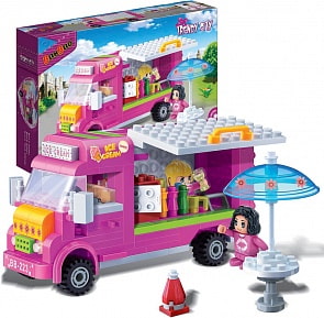 Конструктор - Кафе мороженное, 213 деталей (BanBao, 6117)