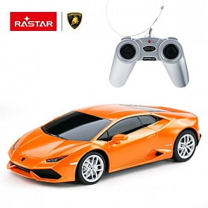 Машина р/у 1:24 - Lamborghini Huracán LP 610-4, цвет оранжевый (Rastar, 71500O)