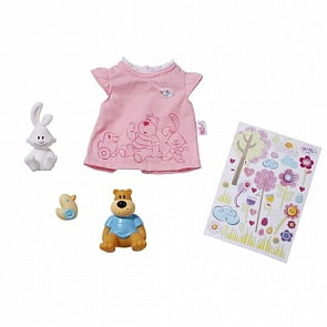 Набор – летняя одежда и животные для куклы BABY born (Zapf Creation, 819-616)