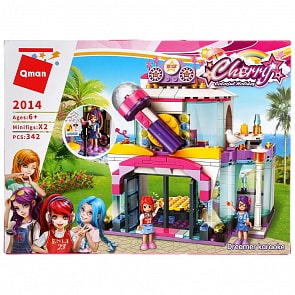 Конструктор с фигурками - Музыкальная студия, 342 детали (Enlighten Brick, BRICK2014 (12)