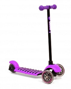 Трехколесный самокат Glider de luxe mini purple Y-Bike, 4560RT