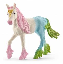 Фигурка Bayala - Эльфийский разноцветный жеребенок (Schleich, 70529k) - миниатюра