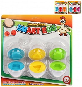 Сортер-яйцо, набор из 6 предметов (Наша Игрушка, LB233-1)