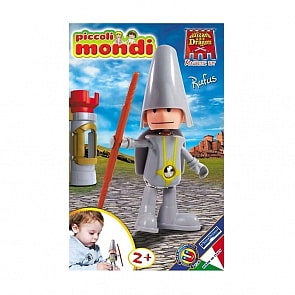 Магнитный конструктор Plastwood Piccoli Mondi Wizard & Dragon Rufus (Plastwood, PLA-0519)